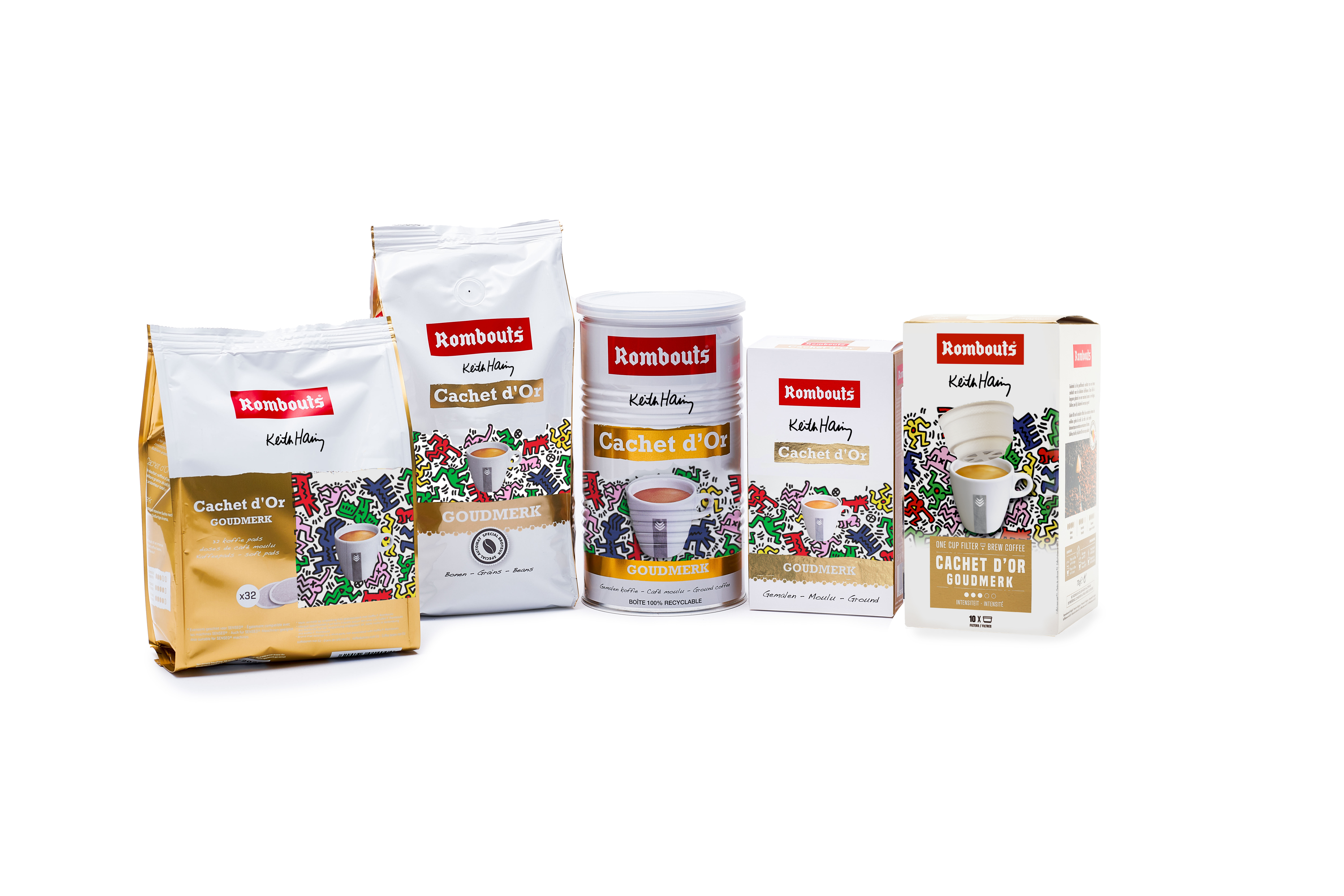 Rombouts eert Keith Haring met exclusieve Goudmerk-editie